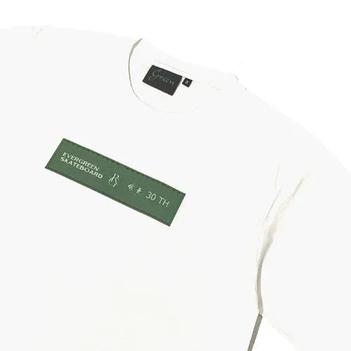 Evergreen 30th Anniversary S/S Tee 30th06 White