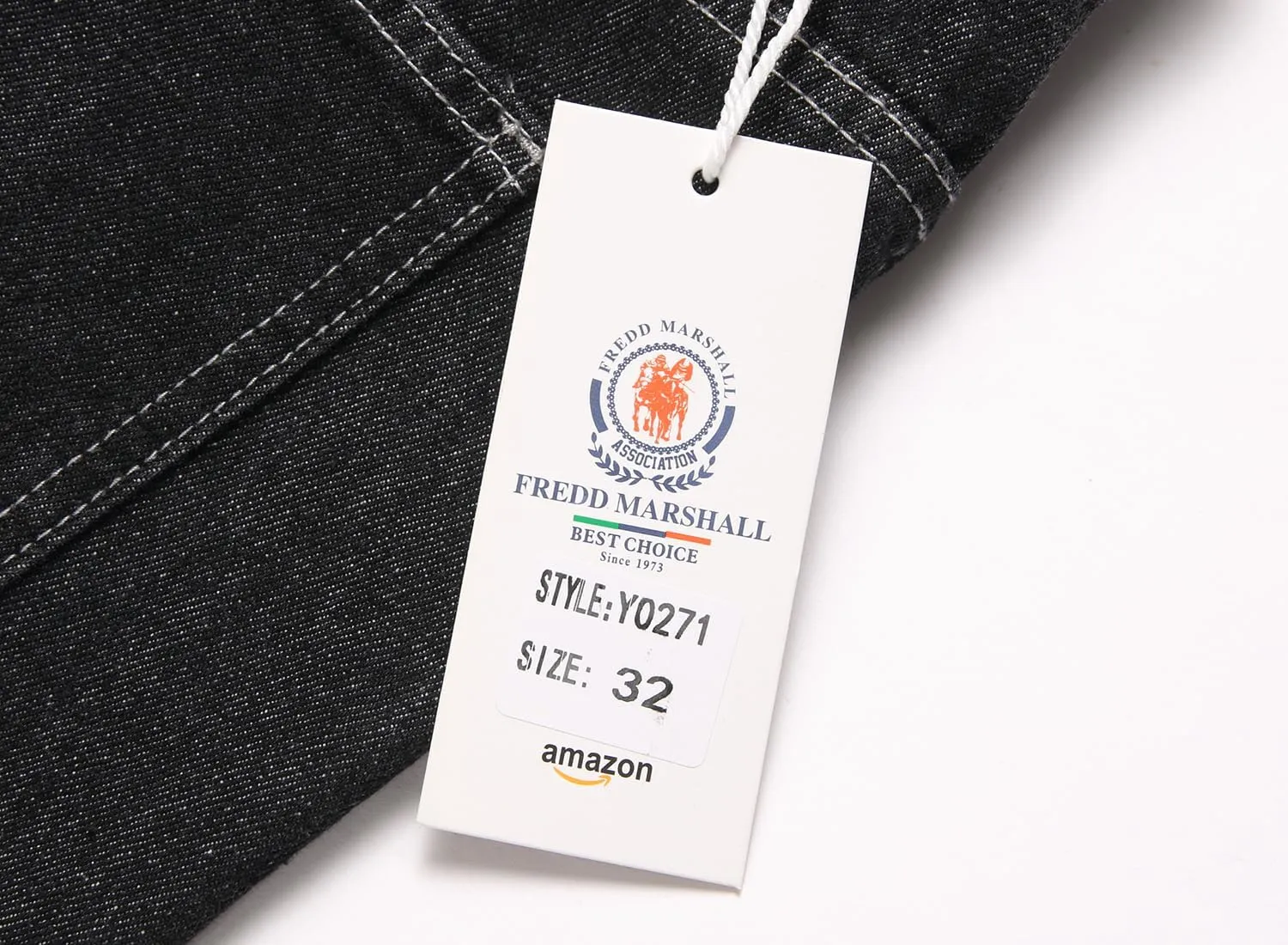 FREDD MARSHALL Ripped Jeans Men,Jeans for Mens,Slim Fit Distressed Straight Leg Fashion Washed Pants