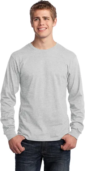 Port & Company Men's Long Sleeve 54 oz 100% Cotton T Shirt